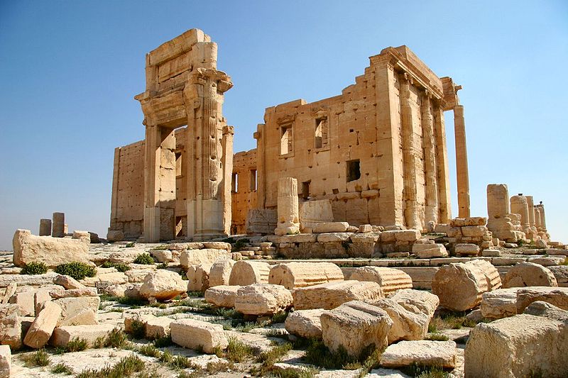 photo: Zeledi license: GNU/FDL photo: Zeledi license: GNU/FDL Sagitarius and Leo - The Temple of Baal at Palmyra
