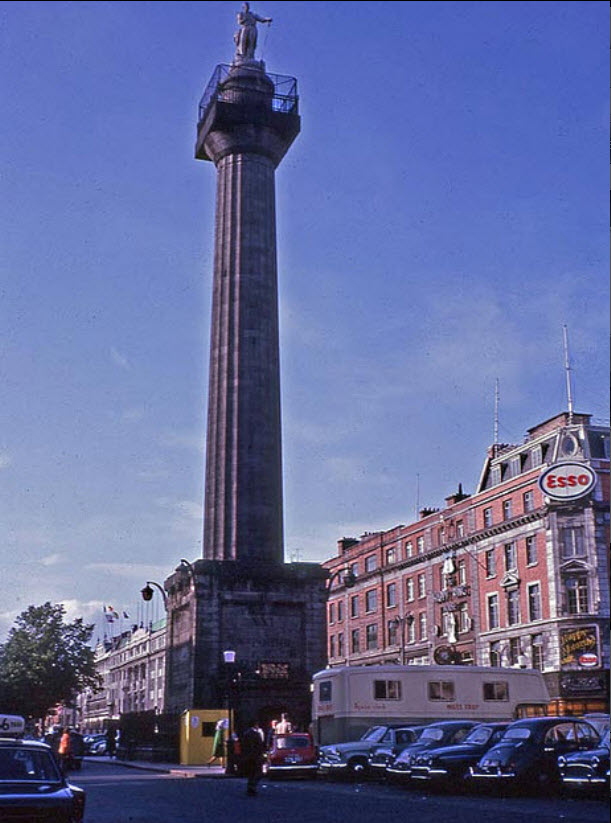 Nelson`s Pillar in Dublin photo: Foxhunter22 license: ccbysa4.0