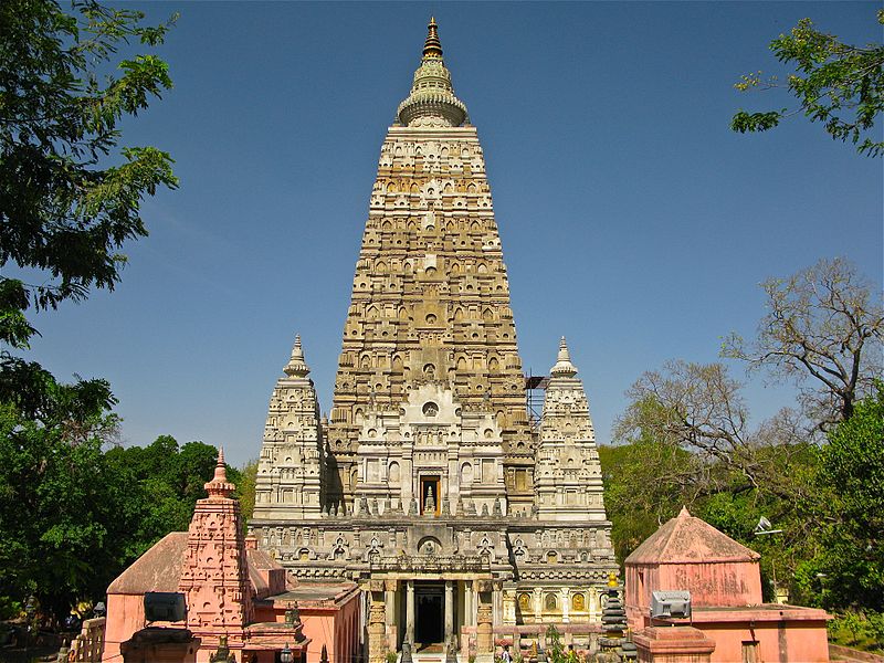 Mahabodhi Temple located in Aries with Libra photo: Ken Wieland, ccbysa2.0