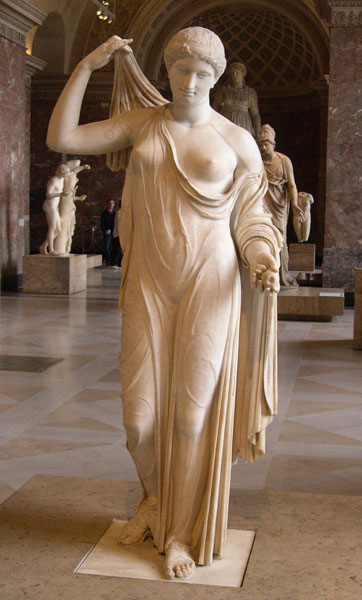 Venus Genitrix - Aphrodite of Frejus at the Louvre photo: Baldiri, GNU/FDL