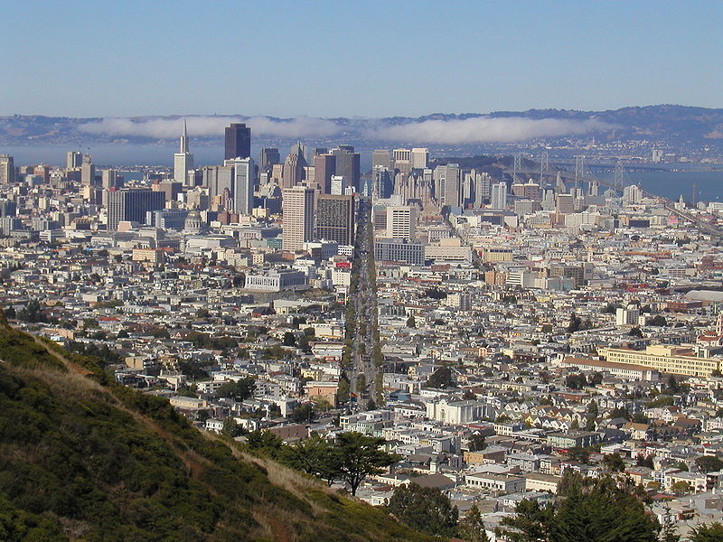 San Francisco und das Thema der Grenzlinien zwischen morphogenetischen Feldern