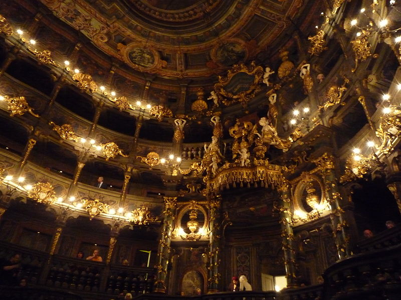 Margravial Opera House in Pisces with Leo Photo: Dbopp License: GNU/FDL