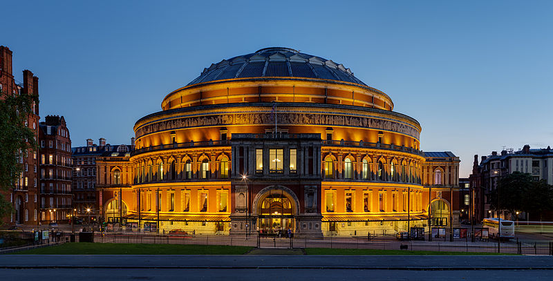 Royal Albert Hall, London in Aries with Scorpio Photo by DAVID ILIFF. License: CC-BY-SA 3.0