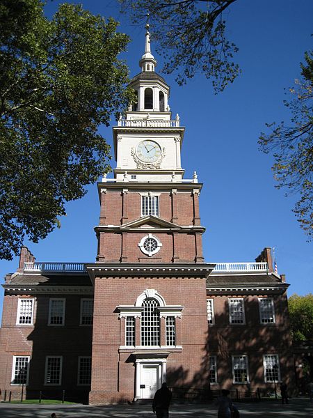 Independence Hall in Leo with Aquarius