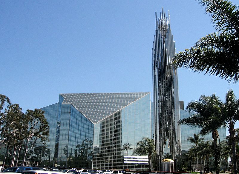 photo: Arnold C (Buchanan-Hermit) Crystal Cathedral the Spire on the rigjht is located in the last degrees of Scorpio
