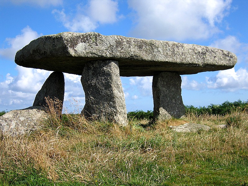 Lanyon Quoit near Penzance, Cornwall in Lbta with Aries