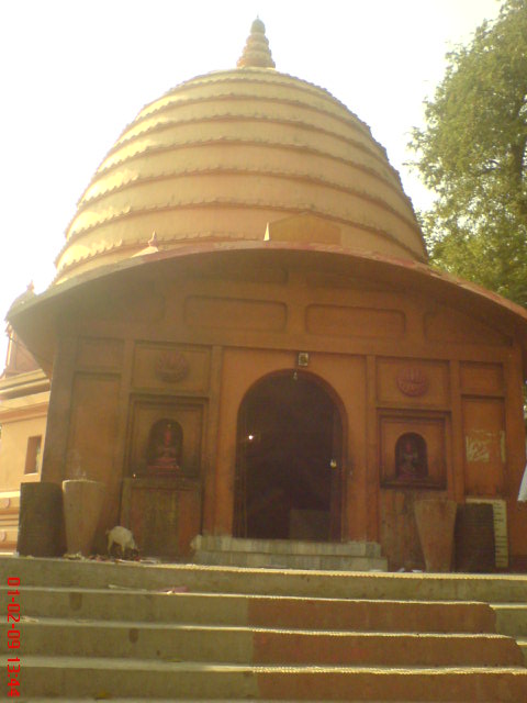 Navagraha temple in Guwahati located in Capricorn with Sagittarius photo: Saptarshi Chowdhury, ccbysa3.0