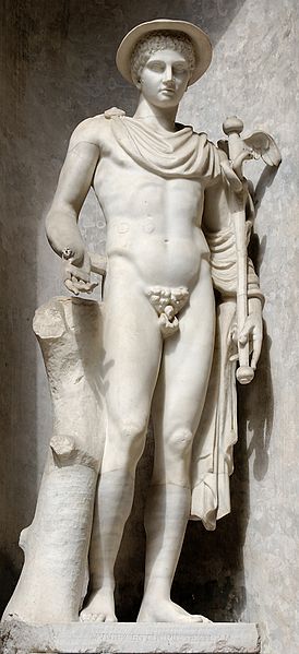 Hermes the greek origin of the roman god Mercury