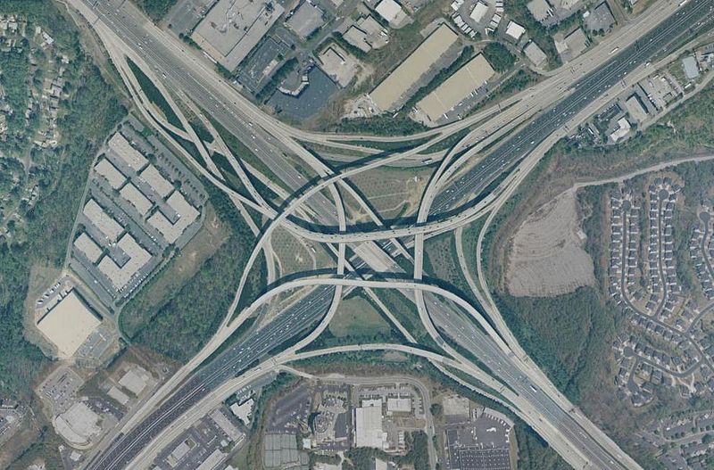 Tom Moreland Interchange in Atlanta, GA is located in the combination of Libra sign of symmetry with Scorpio sign of imaging