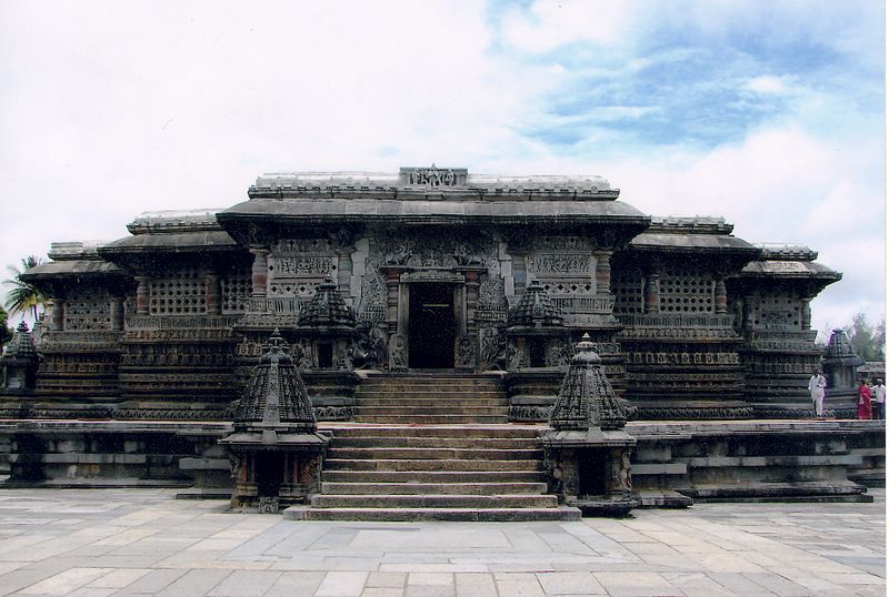Chennakesava (handsome Vishnu) Temple located right between Libra and Scorpio with the 2nd coordinate in scorpio too photo: Dineshkannambadi at en.wikipedia