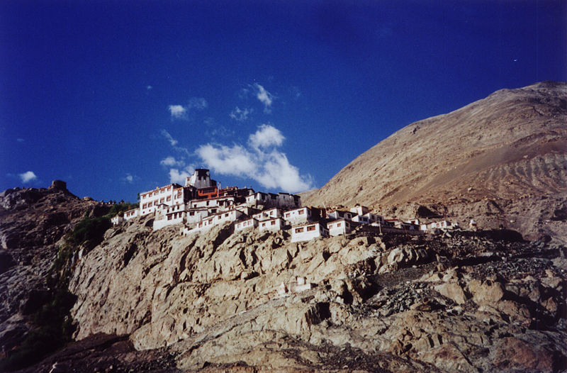 Diskit Monastery located in Libra with Aquarius photo: Krokodyl, ccbysa3.0
