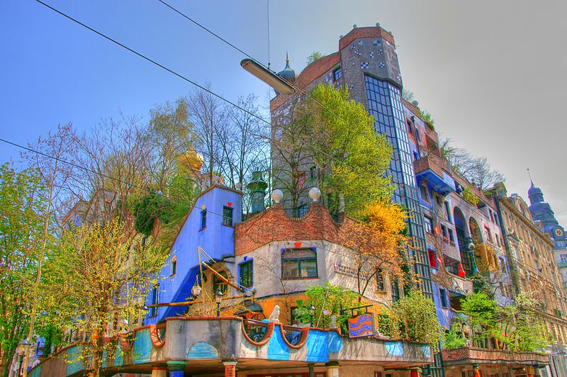 Hundertwasser Haus in Schütze und Zwillingphoto: Martin Abegglen, ccbysa2.0 
