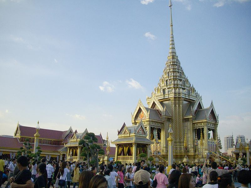 The Royal Crematorium ("Phra Meru") at Sanam Luang photo: Xiengyod GNU/FDL