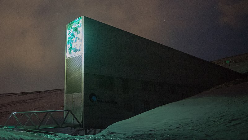 Svalbard Global Seed Vault in Astrogeography