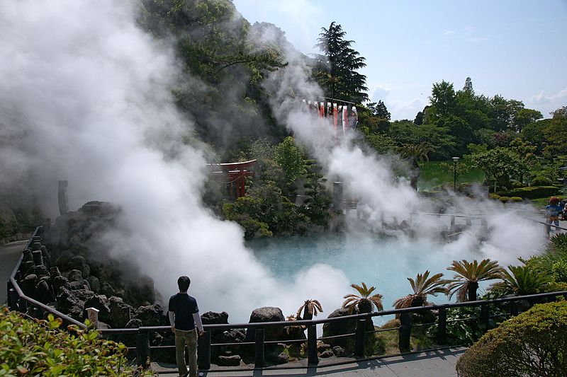 Astrology and astrogeography of Beppu hot springs and  Yellowstone National Park