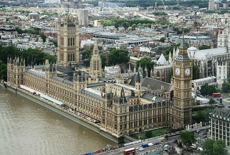 Palace of Westminster Uk parliament in astrology