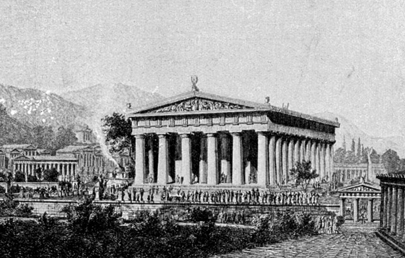 Schütze und Steinbock – Der Zeustempel von Olympia
