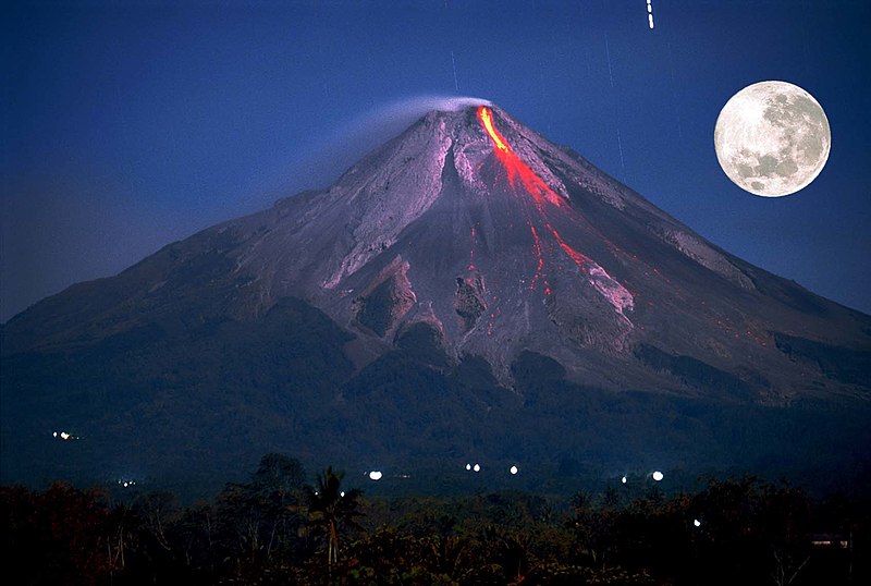 Merapi Vulkan 2007