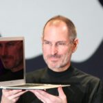 Steve Jobs and the Apple Headquarters in Cupertino