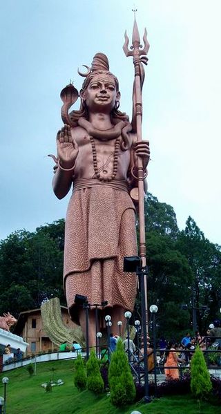 Shiva Kailashnath Statue in Nepal