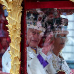 Die Aspekte der britischen Thronfolger im Buckingham Palace