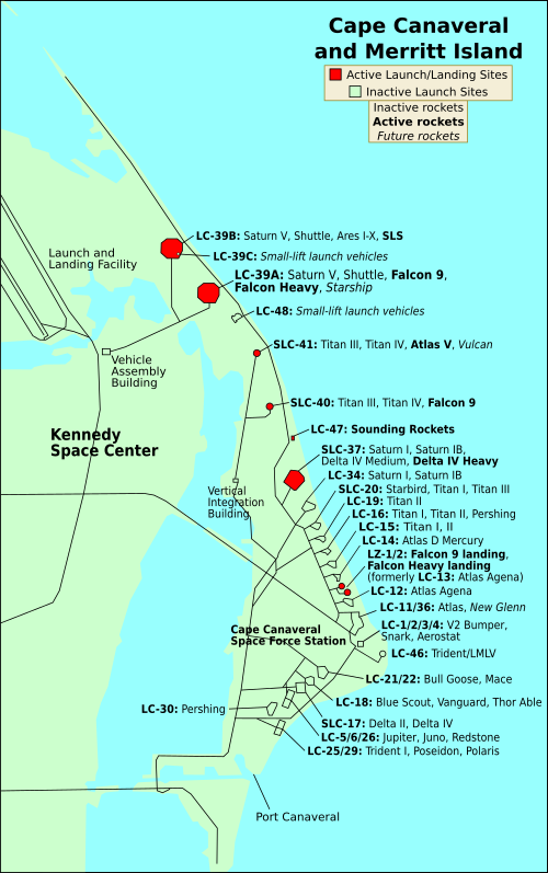 Cape Canaveral in Astrology