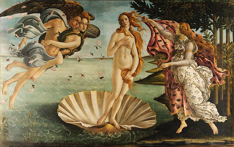 Botticellis Geburt der Venus
