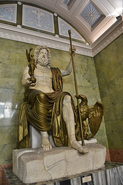 Zeus Statue of Phidias in astrology