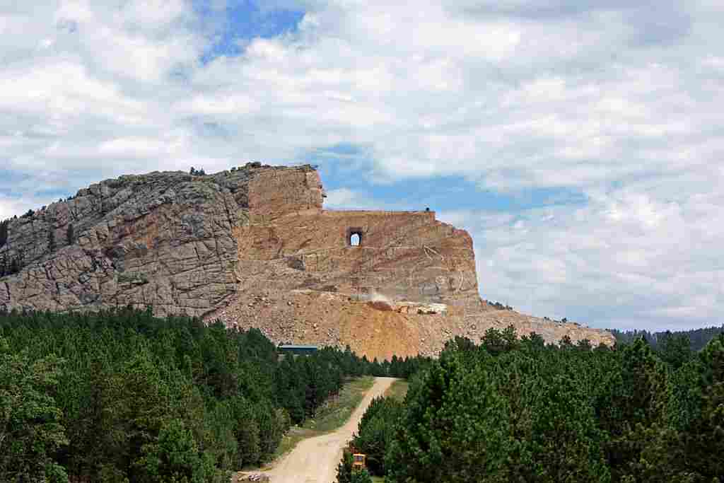 Das Crazy Horse Memorial im Skorpion