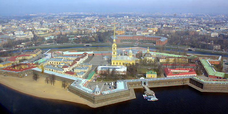 Peter & Paul Fortress in St. Petersburg photo: Иерей Максим Массалитин, ccbysa2.0