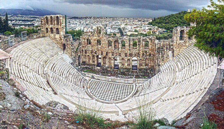 Das Odeon des Herodes Atticus und das Ideal der Hochkultur