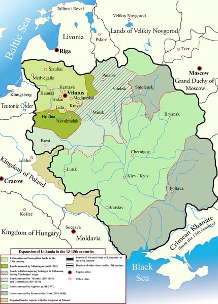 Lithuania 13th century