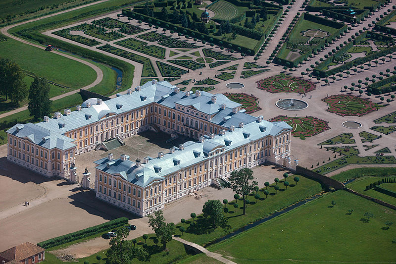Astrology and astrogeography of Rundale Palace