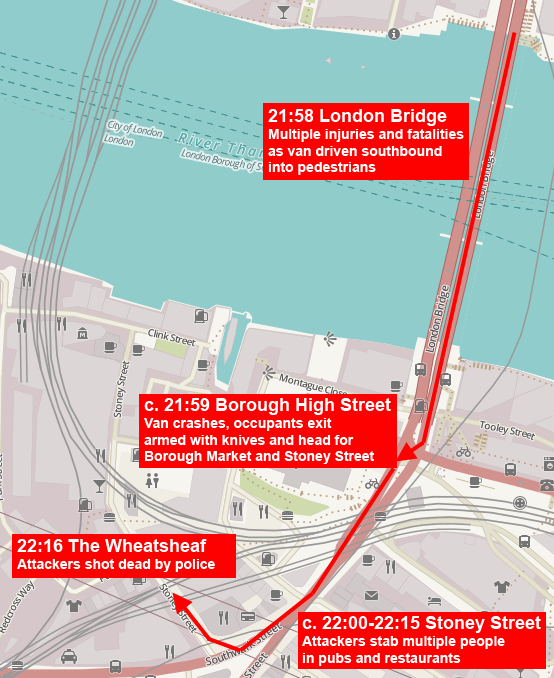 The 3 June 2017 Terrorist Attack in London