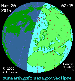 Die Totale Sonnenfinsternis vom Maerz 2015