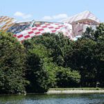 The Fondation Louis Vuitton building in astrogeography