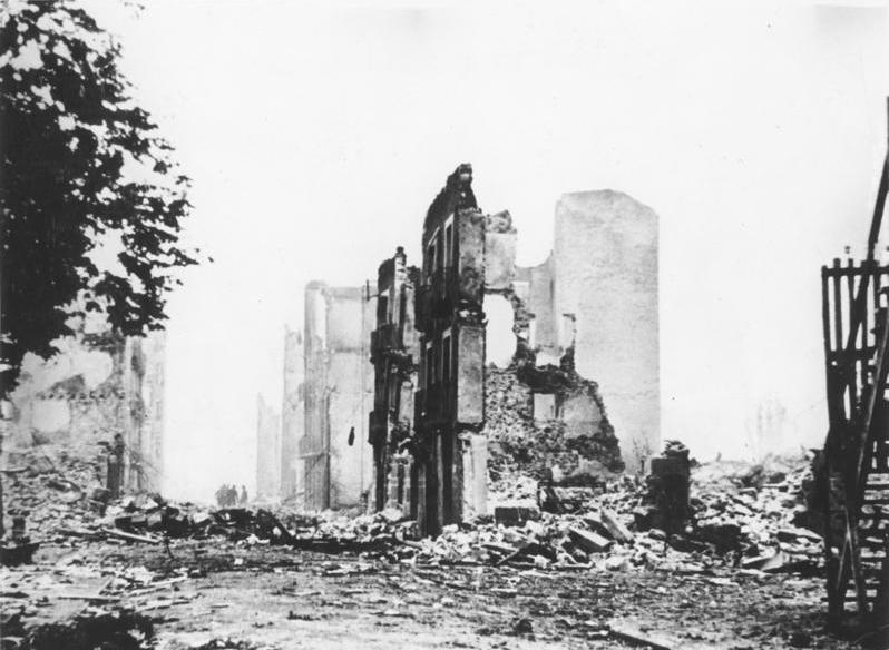 Ruinen in Guernica