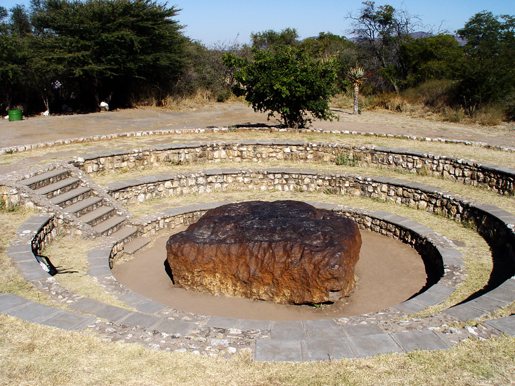 The Hoba meteorite – a 45 tons piece of iron found in Aries