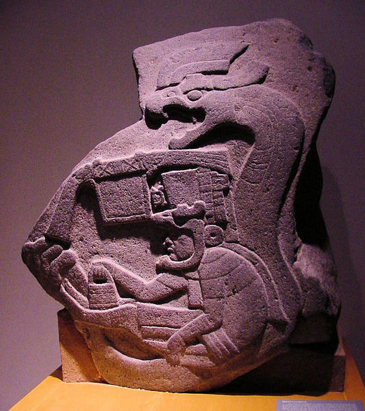 Feathered serpent stele La Venta 19