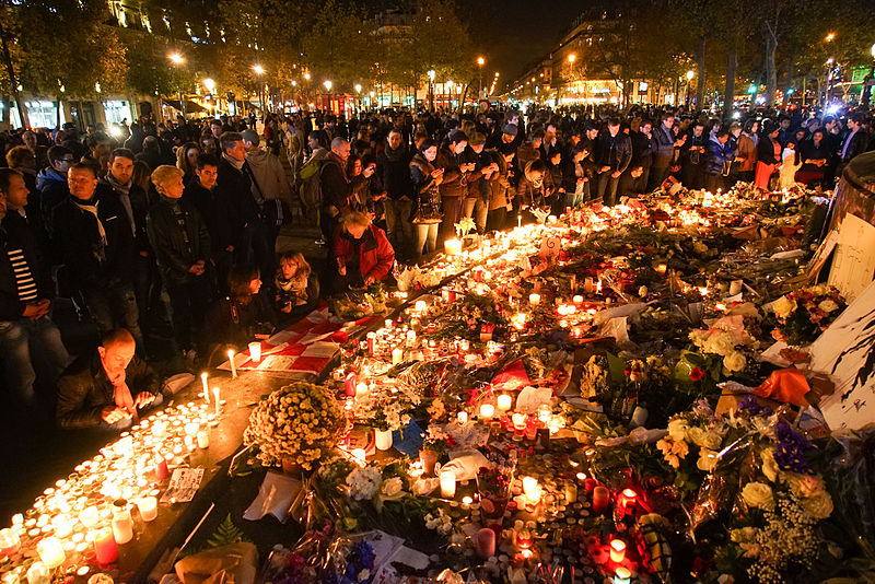 The Paris Terrorist Attacks on 13 November 2015 in astrogeography