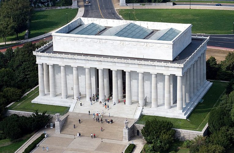 Das Lincoln Memorial als Tempel im spirituellen Zeichen Fische