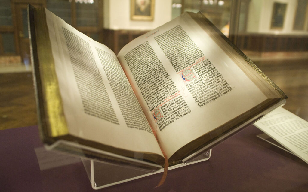 Gutenberg Bible in Astrology