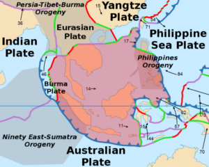Die Sunda-Platte und der