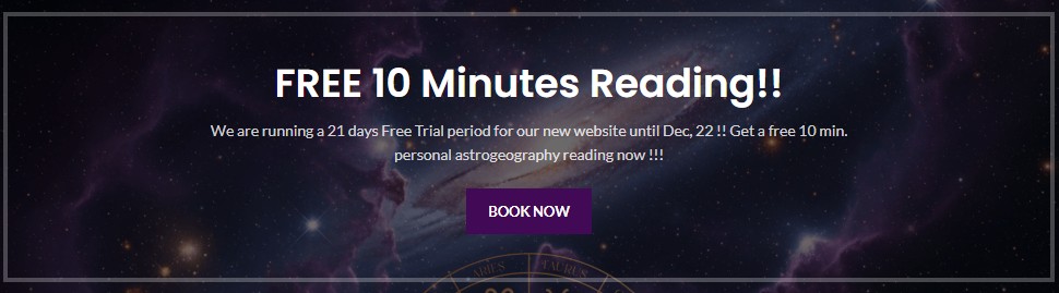 Read more about the article Get a free 10 min. personal astrogeography reading now !!!