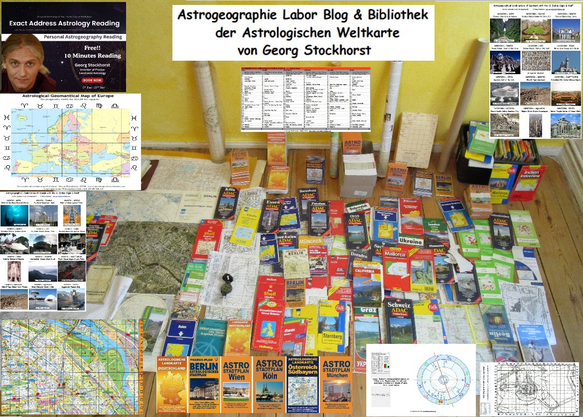 Mehr über den Artikel erfahren Astrologie und Astrogeographie Blog Podcast mit Georg Stockhorst